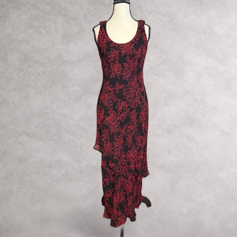 Vintage Majick Beaded‎ Dress- Size 8
